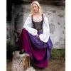 Lock-Lace Bodice (Navy) Renaissance Collection Adult -Renaissance & Medieval store 27296