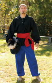 Marine Blue Harem Pants Renaissance Collection Costume 1 Marine Blue Harem Pants Renaissance Collection Costume