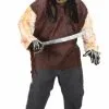 Pirate Skeleton Plus Adult Costume -Renaissance & Medieval store 31830