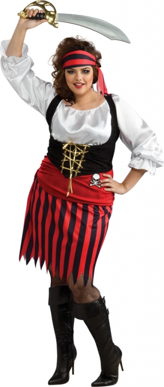 Pirate Plus Size Costume 1 Pirate Plus Size Costume