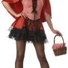 Red Hot Riding Hood Adult Costume 3 Red Hot Riding Hood Adult Costume -Renaissance & Medieval store 390 768 ic2025