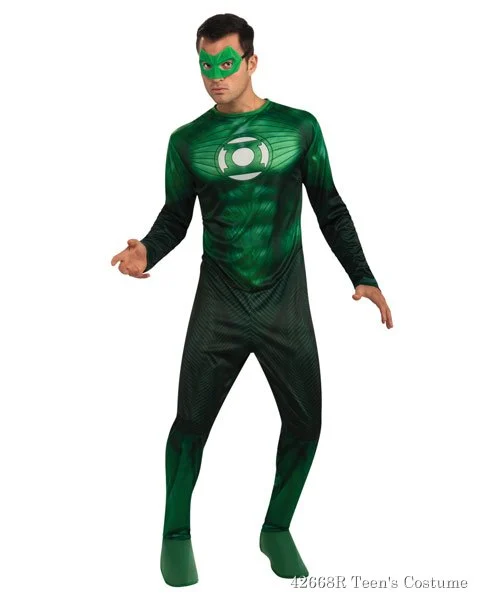Teen Classic Green Lantern Hal Jordan Costume 1 Teen Classic Green Lantern Hal Jordan Costume