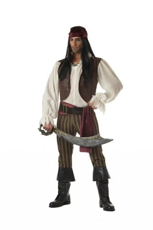 Rogue Pirate Adult Costume 1 Rogue Pirate Adult Costume