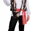Captain One Eyed Willy Adult Costume -Renaissance & Medieval store 68632