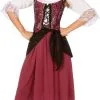 Burgundy Pirate Wench Adult Costume -Renaissance & Medieval store 800548 scaled