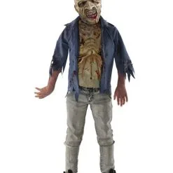 Teen The Walking Dead Deluxe Decomposed Zombie Costume