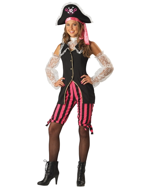 Teen Sassy Pirate Costume 1 Teen Sassy Pirate Costume