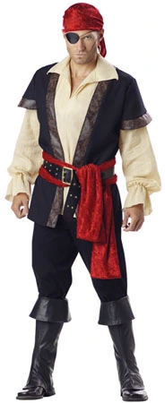 Pirate Adult Costume 1 Pirate Adult Costume