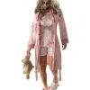 Walking Dead Little Girl Zombie Pajamas Costume Teen -Renaissance & Medieval store R886353
