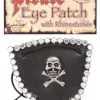 Rhinestone Pirate Eye Patch -Renaissance & Medieval store a pirate eye patch stone 1