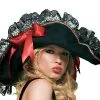 Sexy Pirate Hat -Renaissance & Medieval store acc pirate hat lace