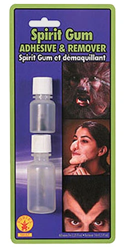 Spirit Gum Adhesive With Remover 1 Spirit Gum Adhesive With Remover