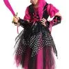Girls Pink Caribbean Pirate Costume -Renaissance & Medieval store kids pink caribbean pirate