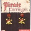 Glitter Pirate Earrings -Renaissance & Medieval store pirate earrings