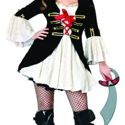 Plus Size Sexy Captain Swashbuckler Costume