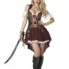 Plus Sexy Swashbuckler Captain Costume