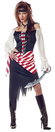 Adult Ruby The Pirate Beauty Costume 1 Adult Ruby The Pirate Beauty Costume